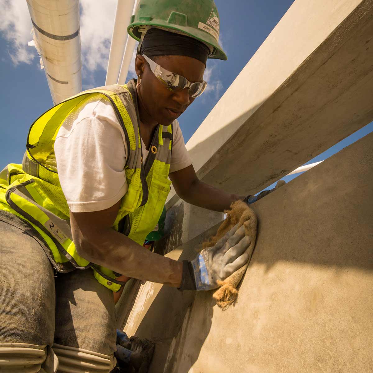 photo of a construction worker