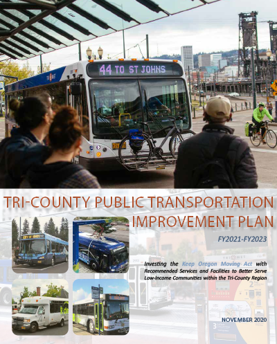 Publit Transportation Improvement Plan cover