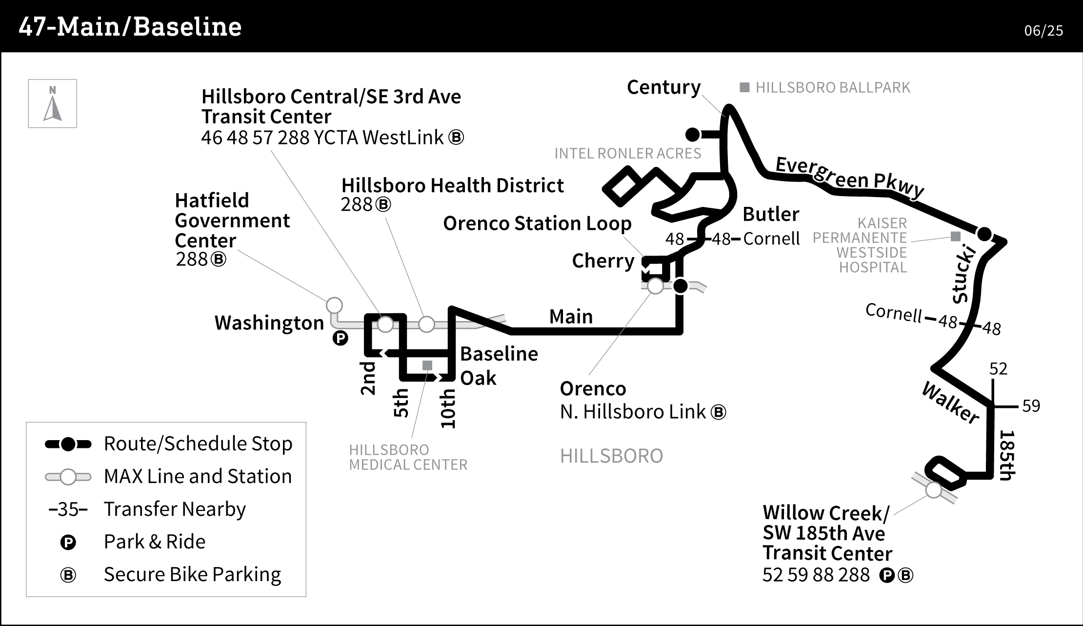 Bus Line 47 route map