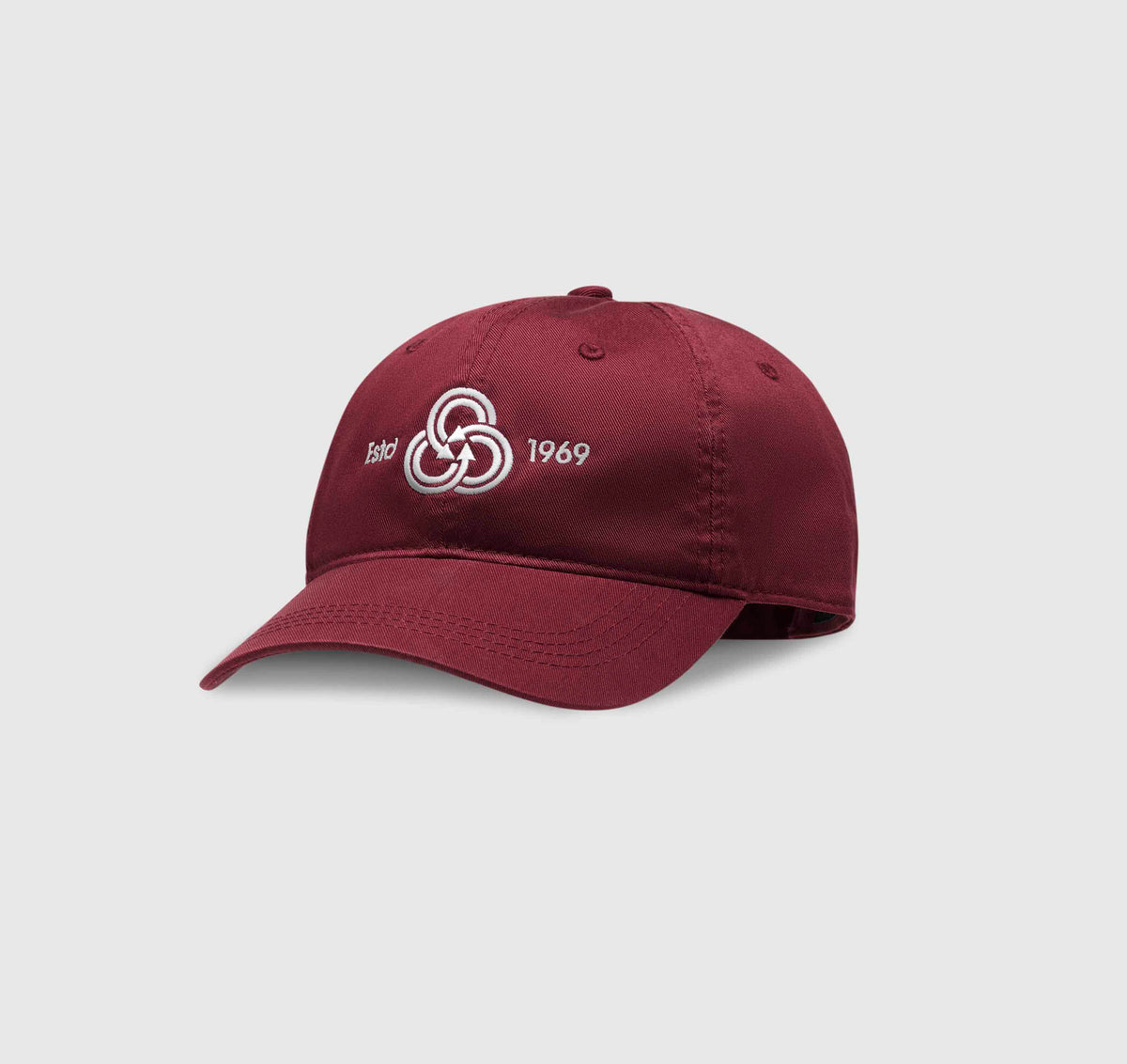 Retro Burgundy Dad Hat – TriMet