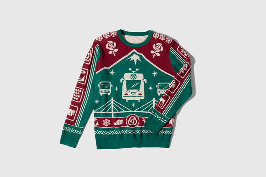 Limited Edition TriMet 2025 Holiday Sweater