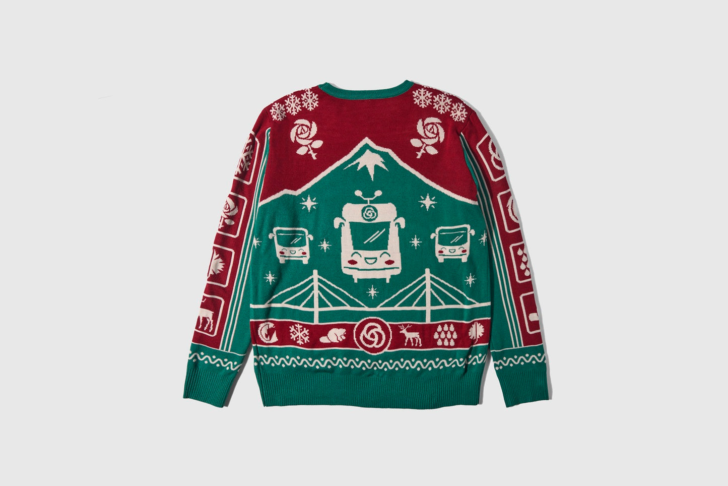 Limited Edition TriMet 2025 Holiday Sweater