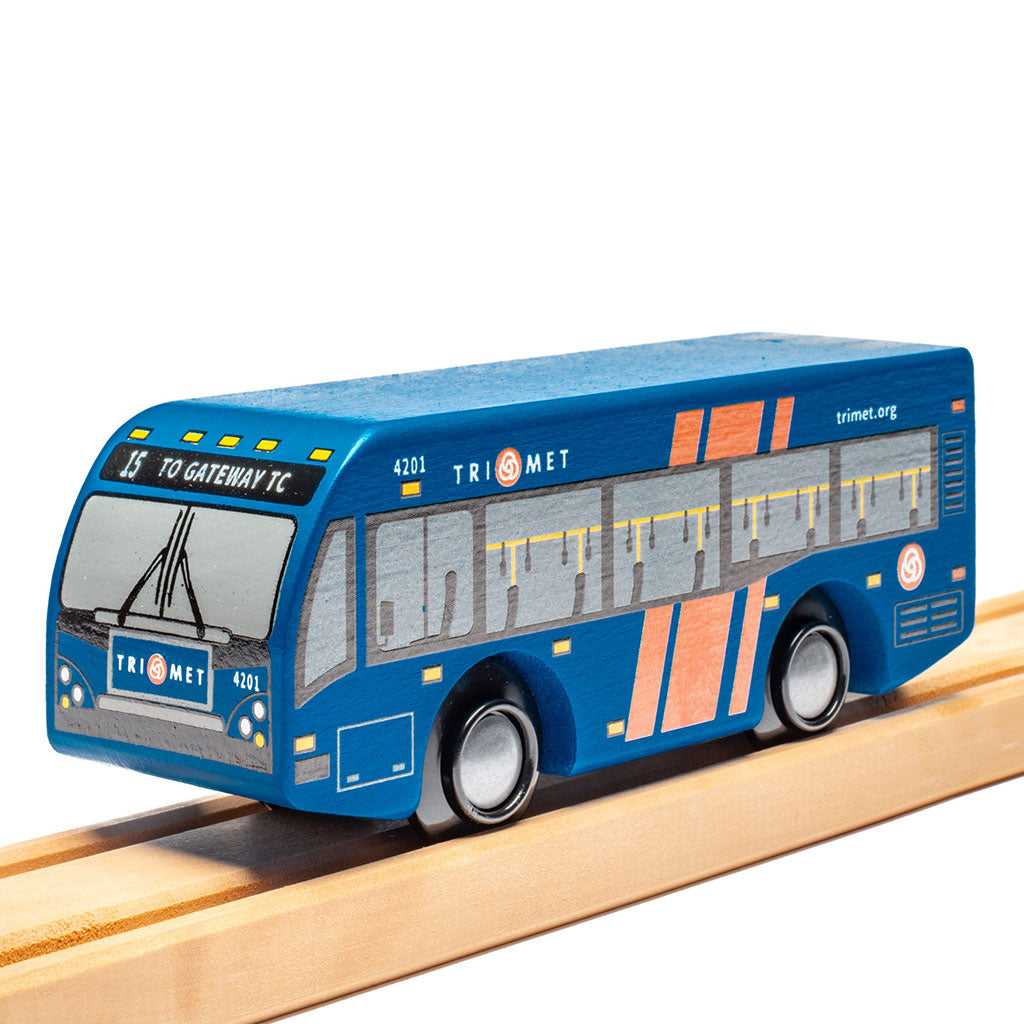 TriMet Wooden Bus
