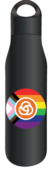 TriMet Pride Stainless Steel Water Bottle