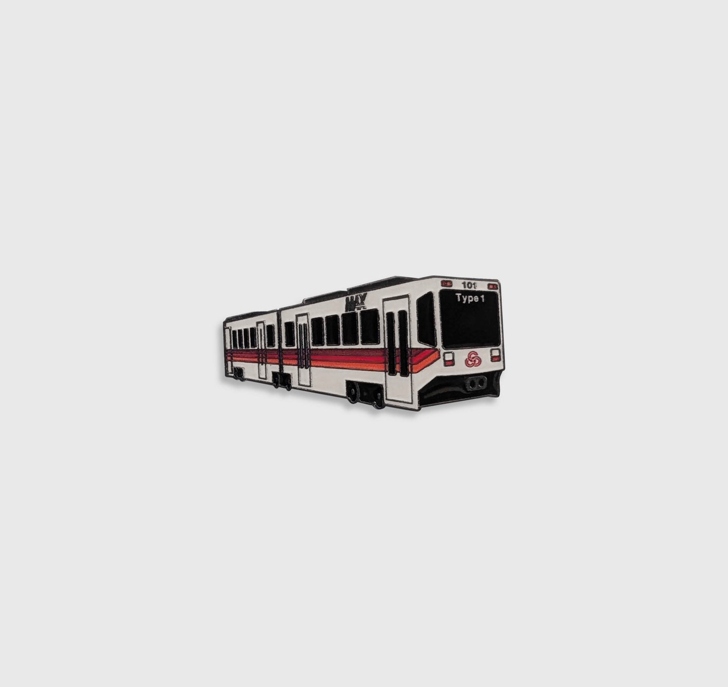 MAX Type 1 Hard Enamel Pin