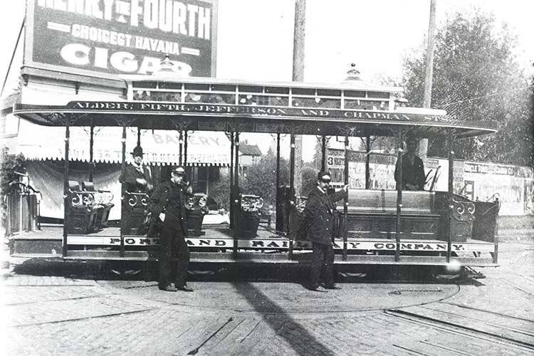 Photo of open cable car