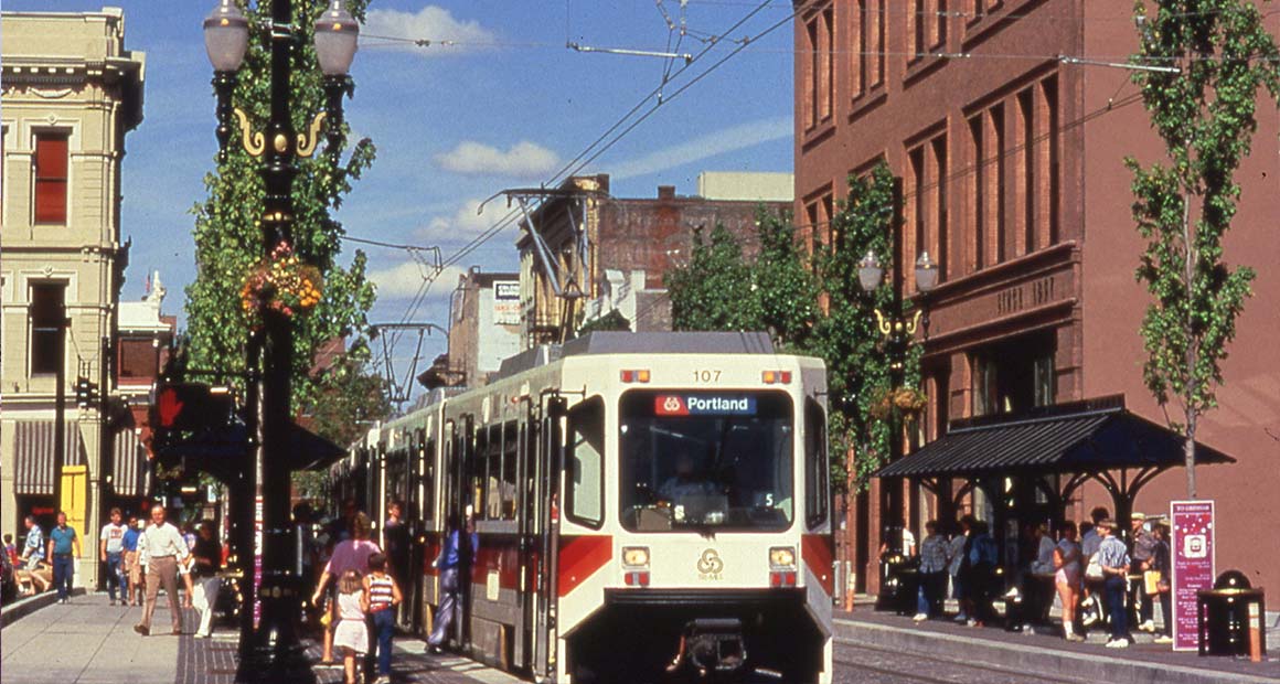 MAX in Downtown Portland